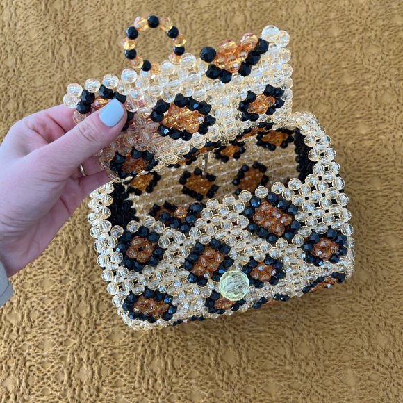 Susan Alexandra Leopard Handbag (OS) - Picture 2 of 4